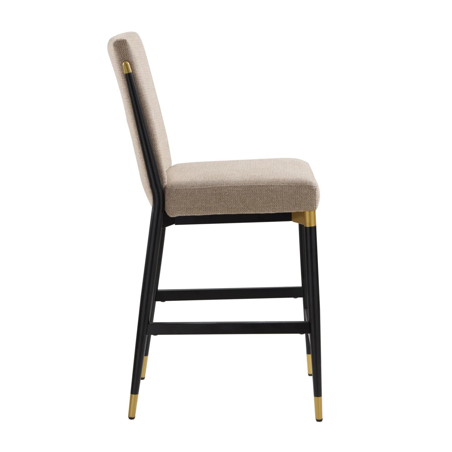 Luxury Upholstered Modern Counter Stool European Style for Villa