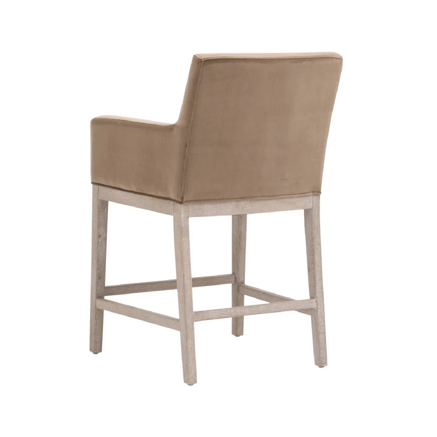Luxury Upholstered Modern Counter Stool European Style for Villa