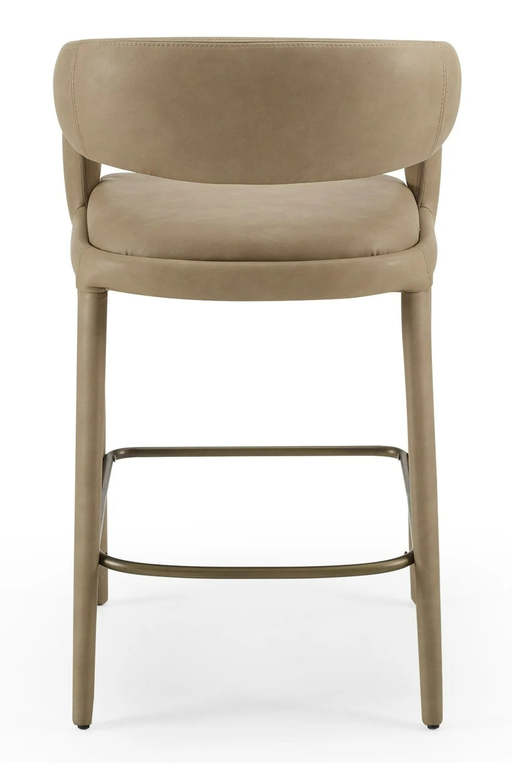 Luxury Upholstered Modern Counter Stool European Style for Villa
