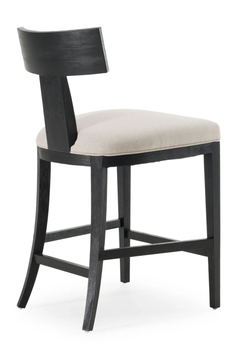 Luxury Upholstered Modern Counter Stool European Style for Villa