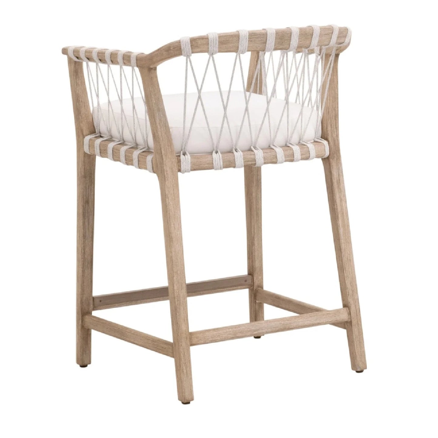 Luxury Upholstered Modern Counter Stool European Style for Villa