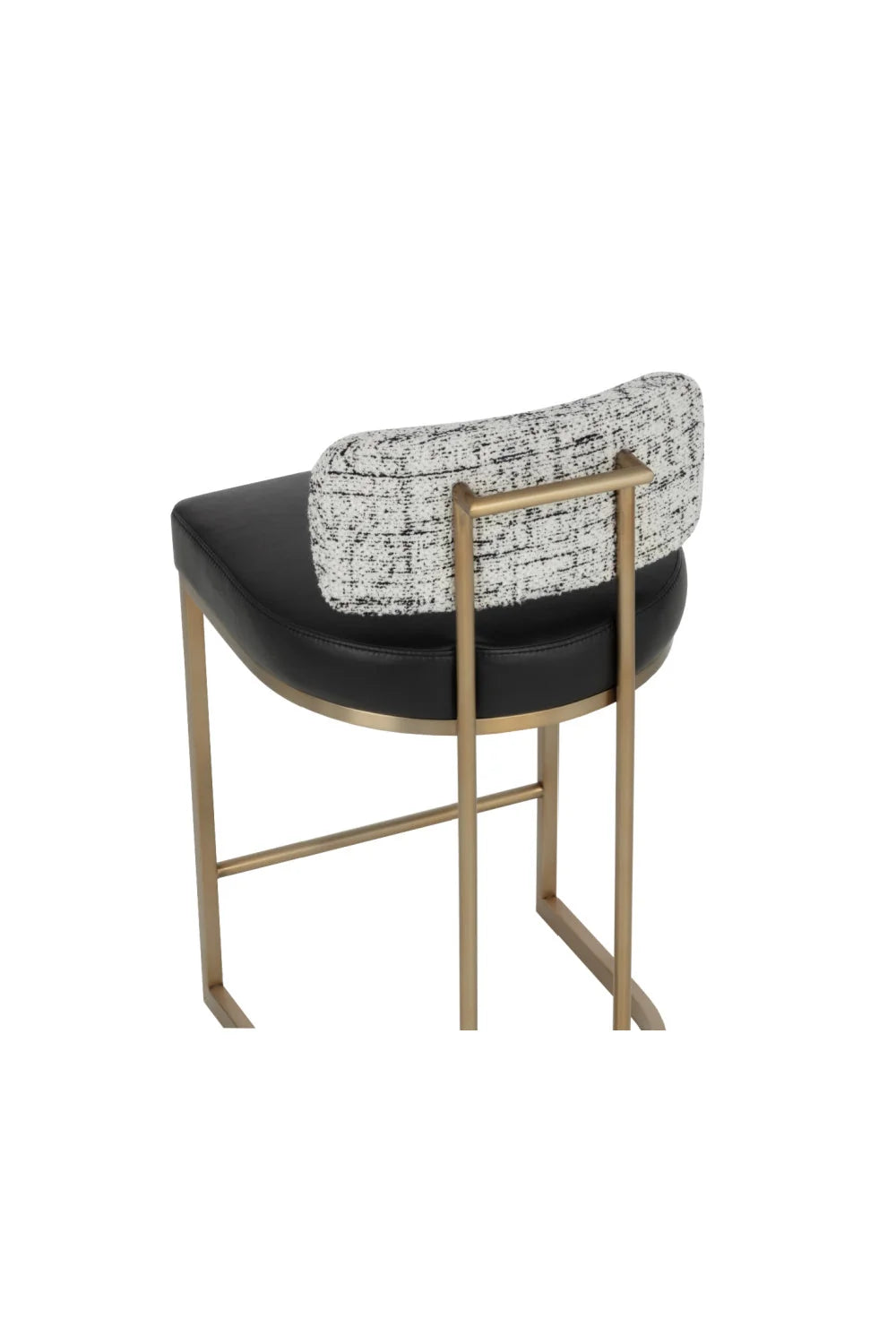 Luxury Upholstered Modern Counter Stool European Style for Villa