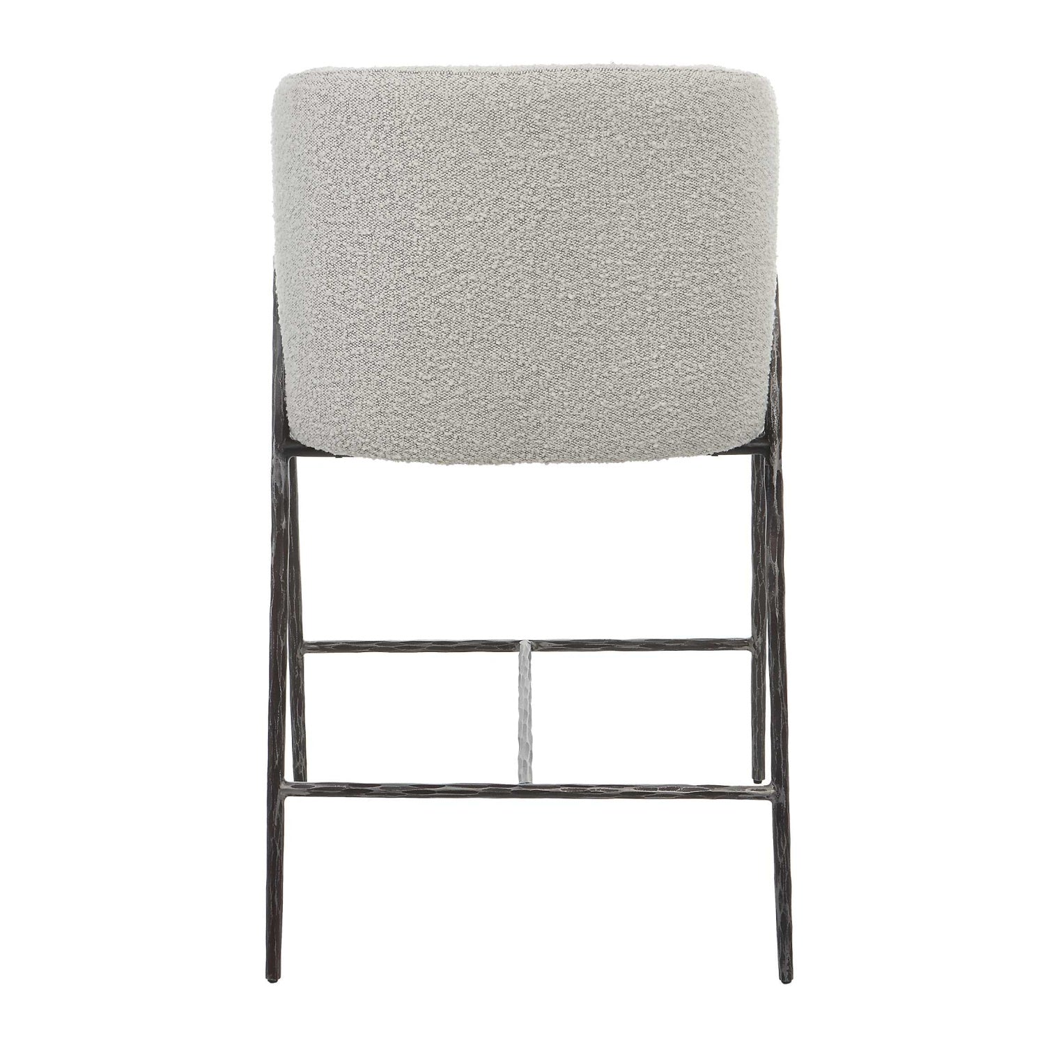 Luxury Upholstered Modern Counter Stool European Style for Villa