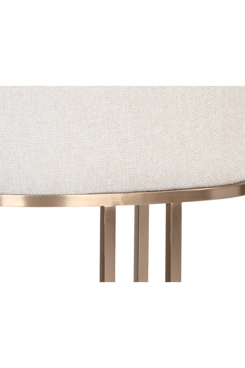 Luxury Upholstered Modern Counter Stool European Style for Villa