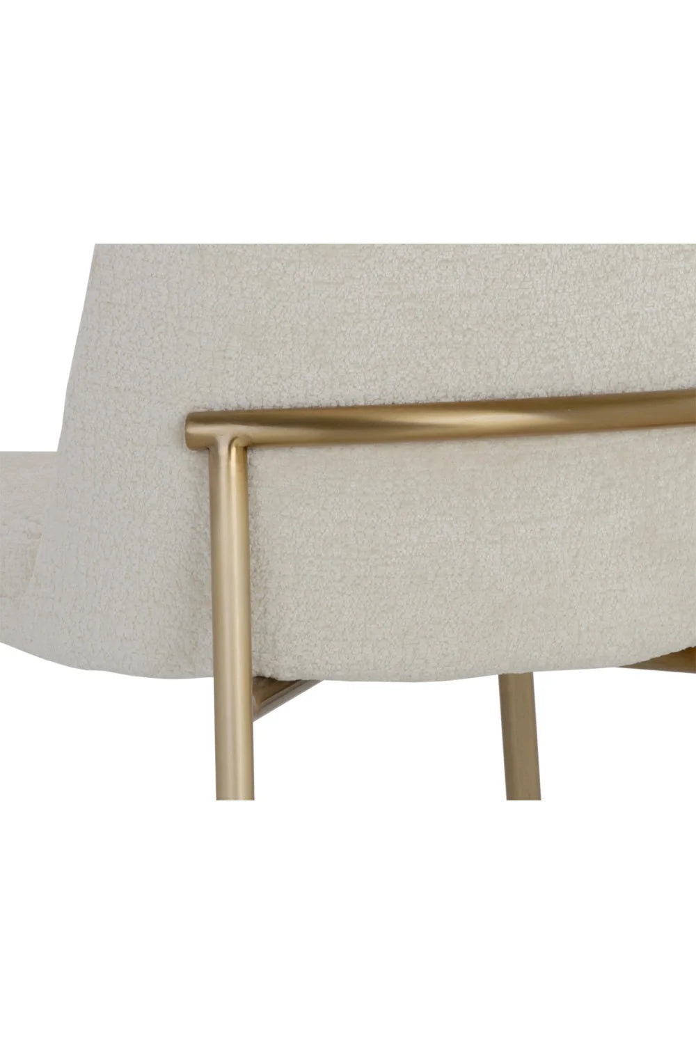 Luxury Upholstered Modern Counter Stool European Style for Villa