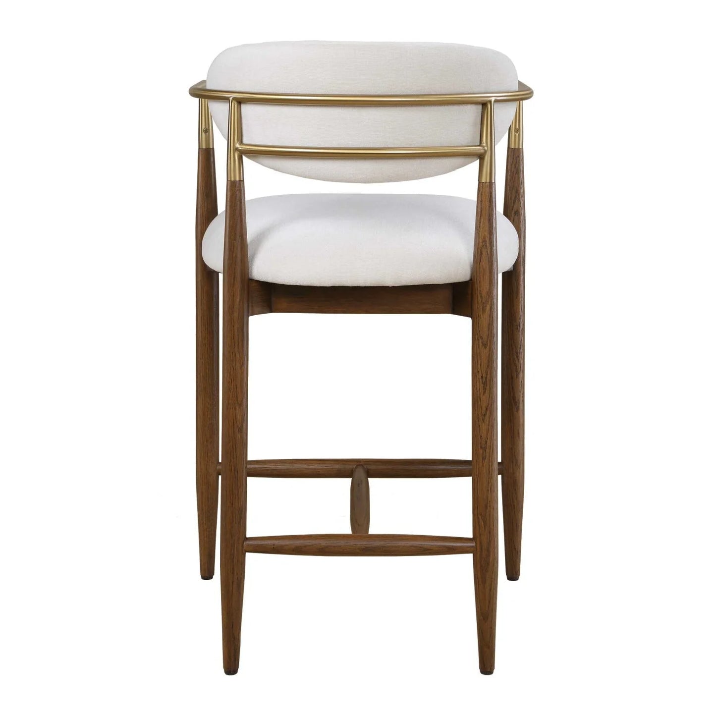 Luxury Upholstered Modern Counter Stool European Style for Villa