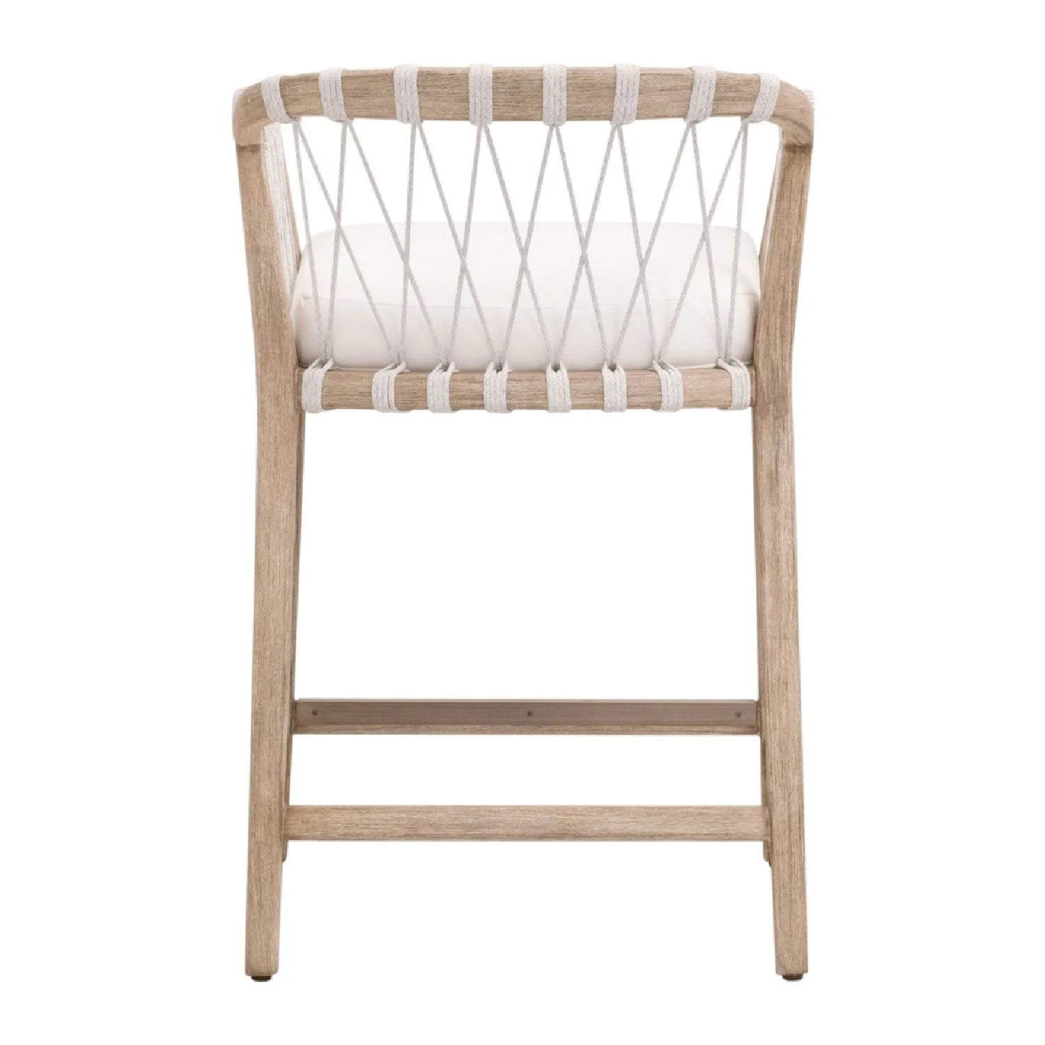 Luxury Upholstered Modern Counter Stool European Style for Villa