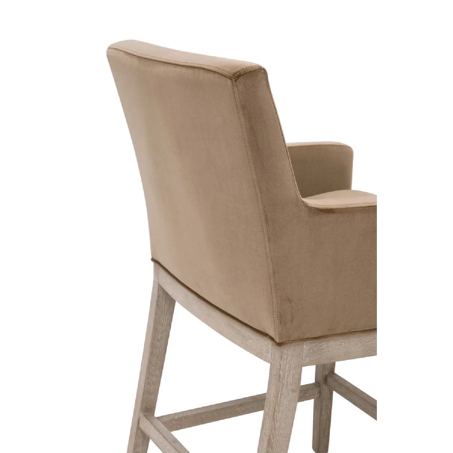 Luxury Upholstered Modern Counter Stool European Style for Villa