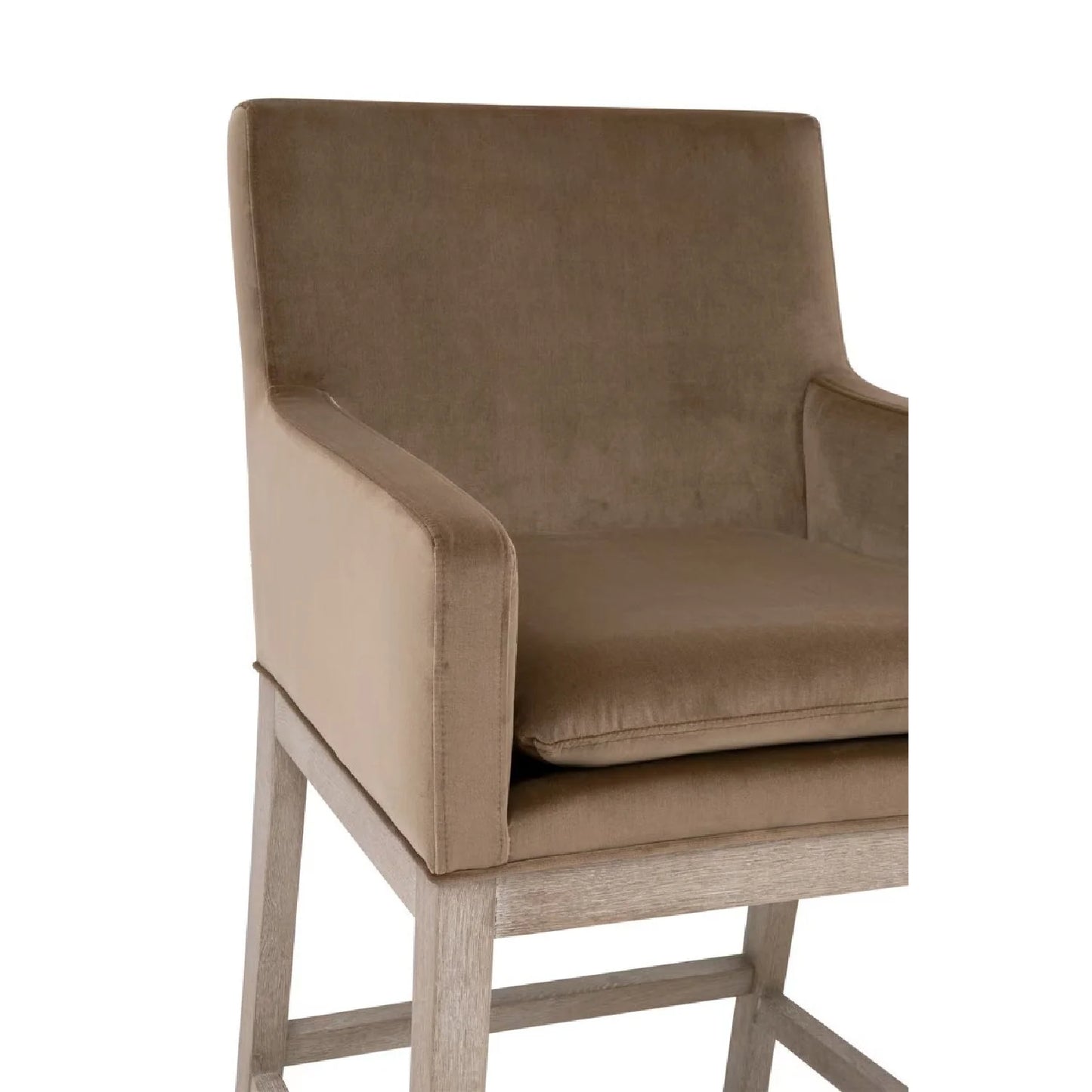 Luxury Upholstered Modern Counter Stool European Style for Villa
