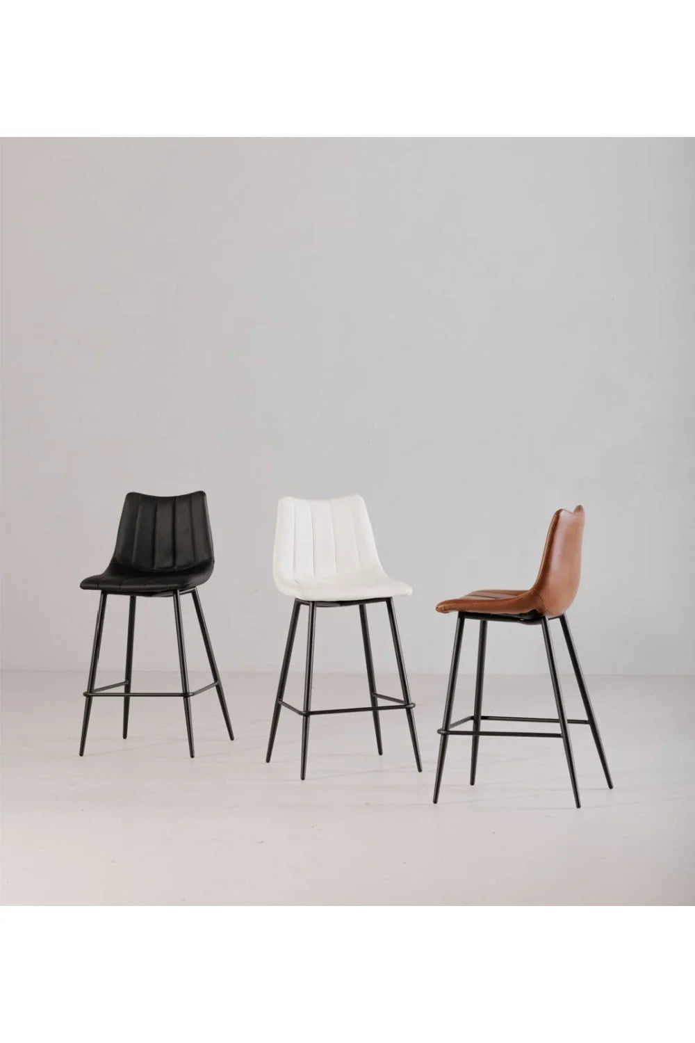 Luxury Upholstered Modern Counter Stool European Style for Villa