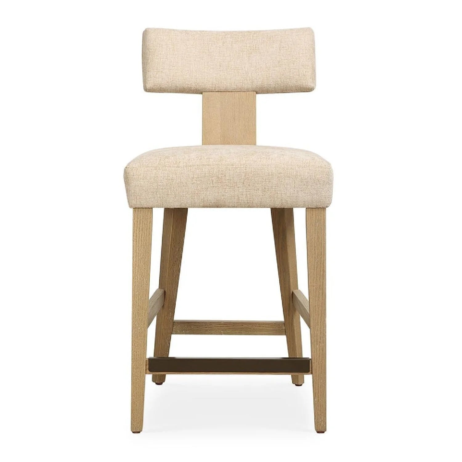 Luxury Upholstered Modern Counter Stool European Style for Villa