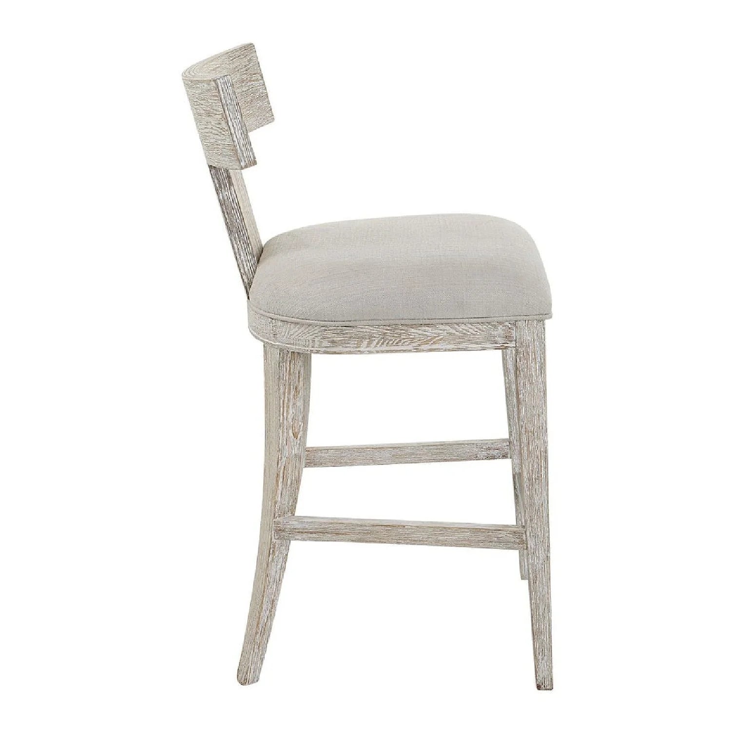 Luxury Upholstered Modern Counter Stool European Style for Villa