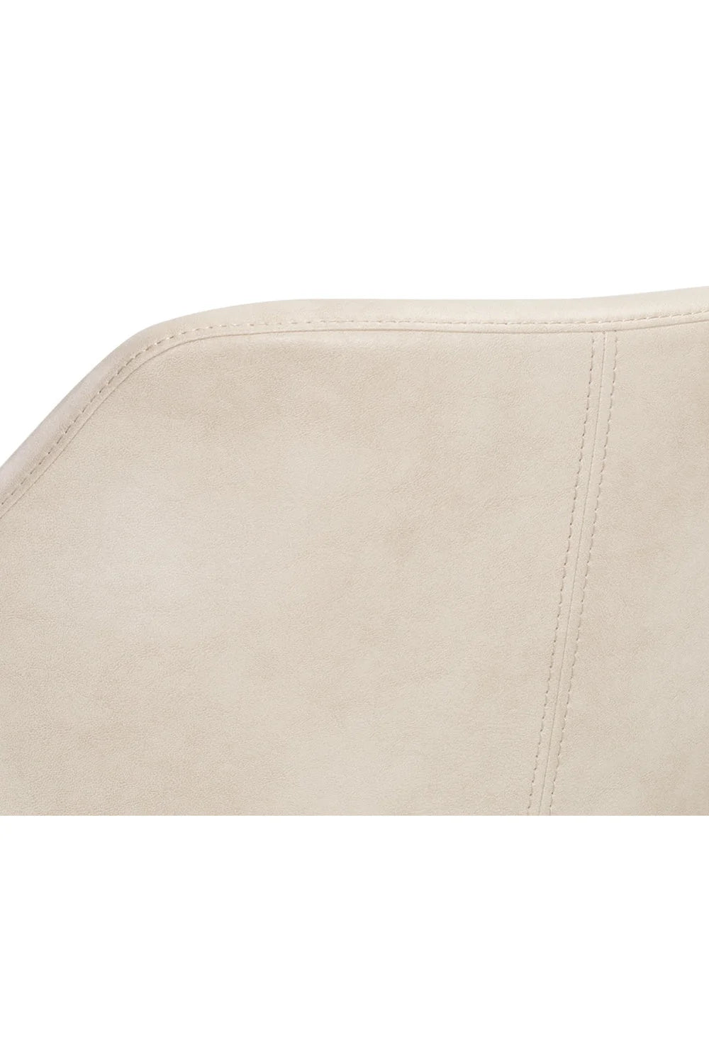 Luxury Upholstered Modern Cream Counter Stool European Style for Villa