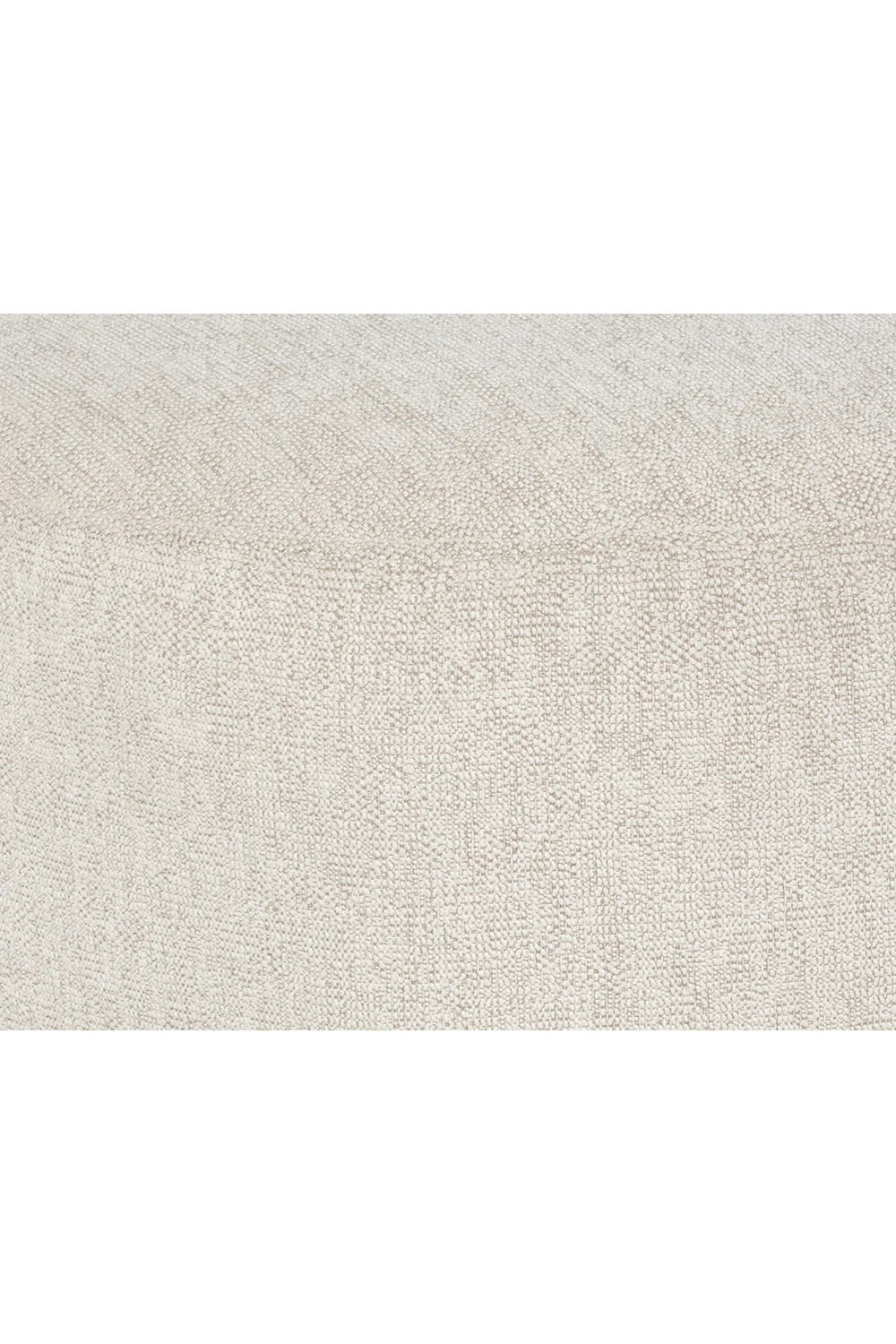 Luxury Upholstered Modern Curved Ottoman European Style for Villa