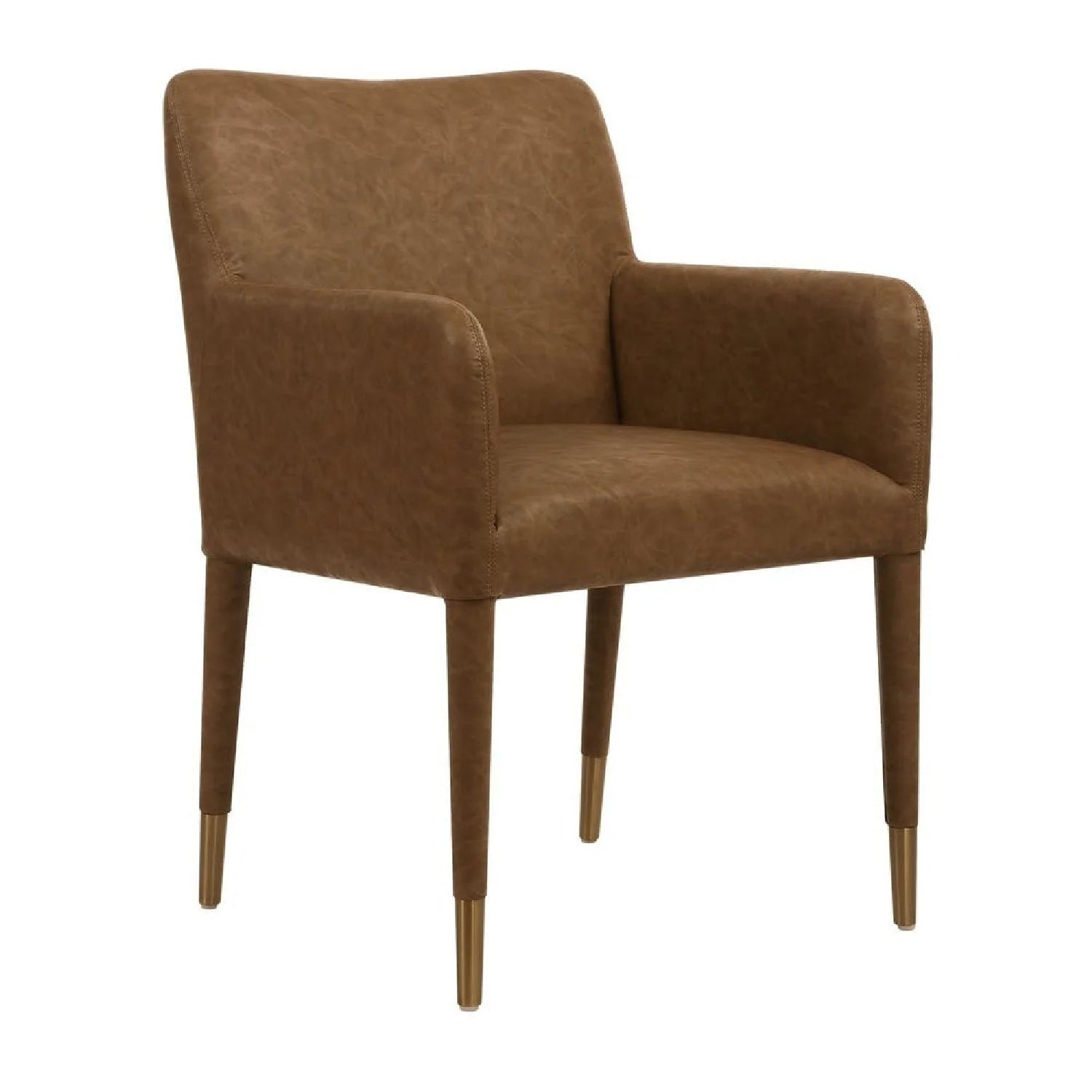 Luxury Upholstered Modern Dining Armchair European Style for Villa