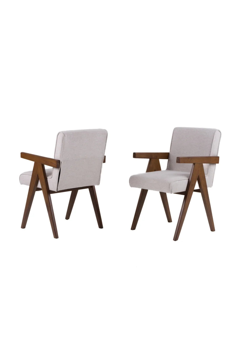Luxury Upholstered Modern Dining Armchair European Style for Villa