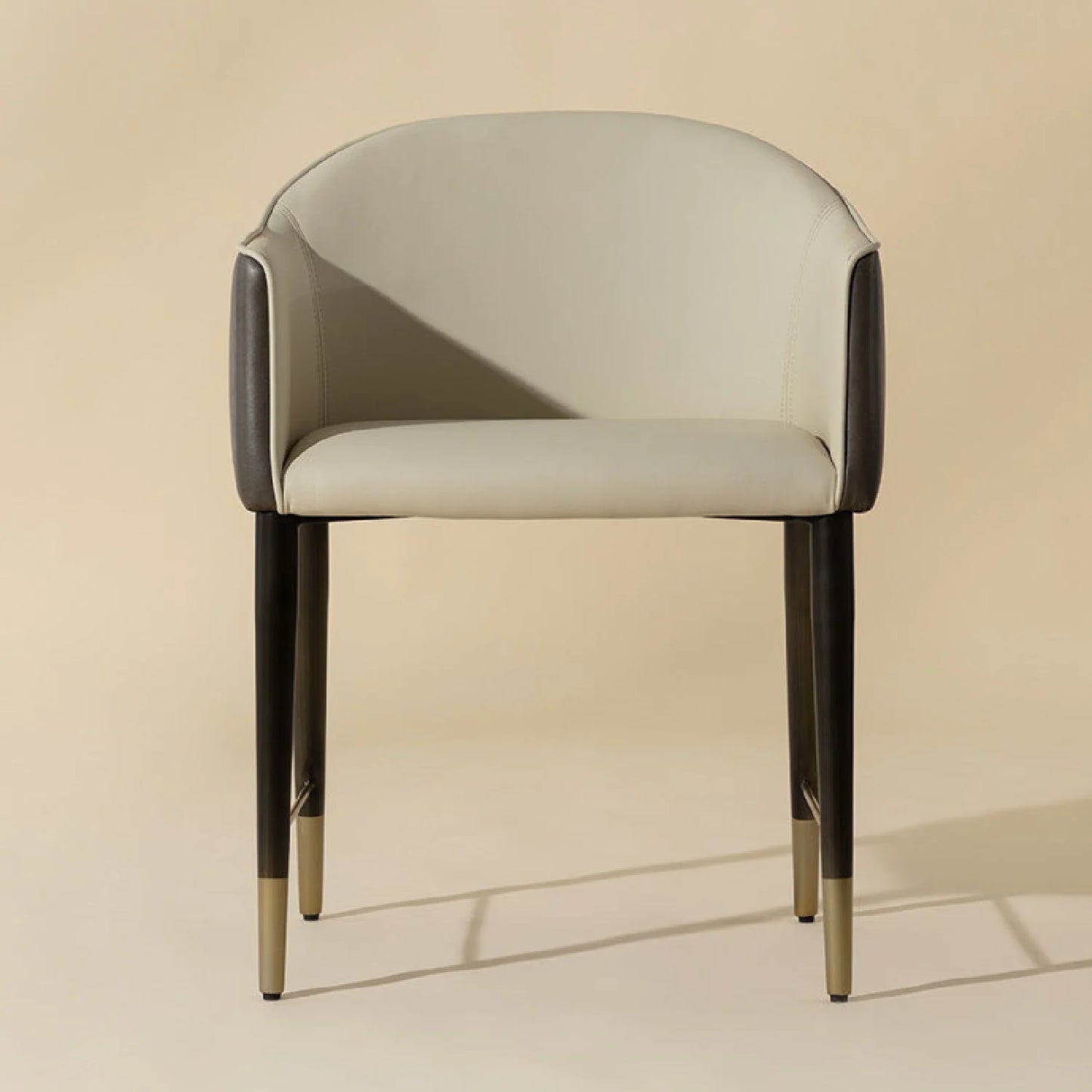 Luxury Upholstered Modern Dining Armchair European Style for Villa