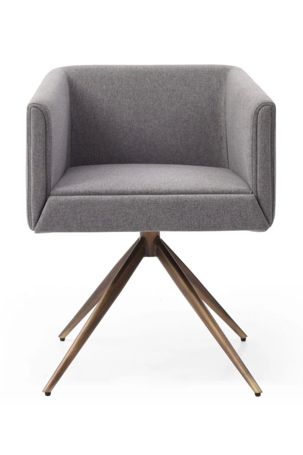 Luxury Upholstered Modern Dining Armchair European Style for Villa