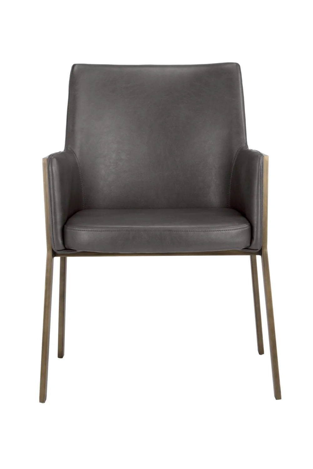 Luxury Upholstered Modern Dining Armchair European Style for Villa