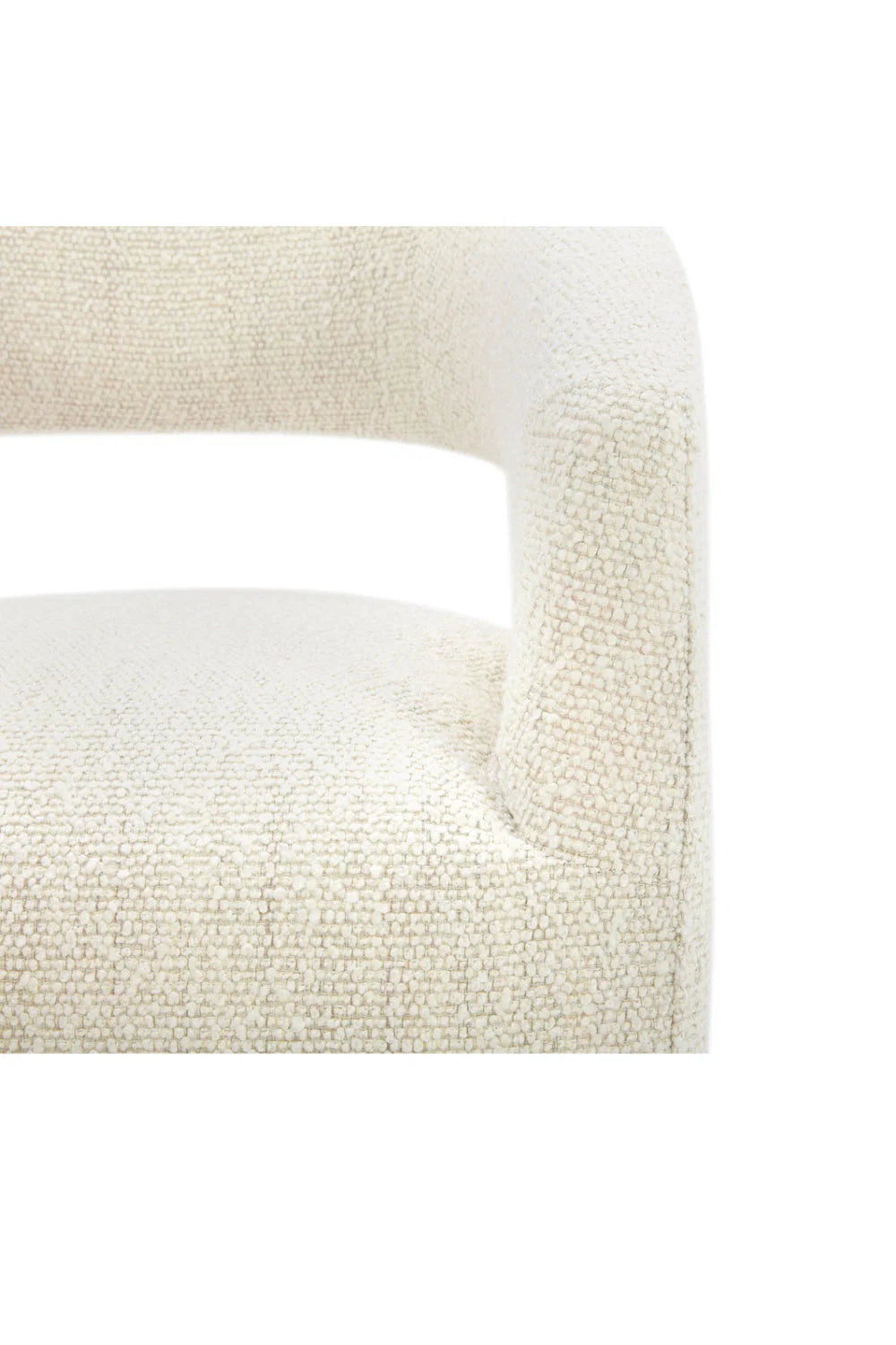 Luxury Upholstered Modern Dining Armchair European Style for Villa