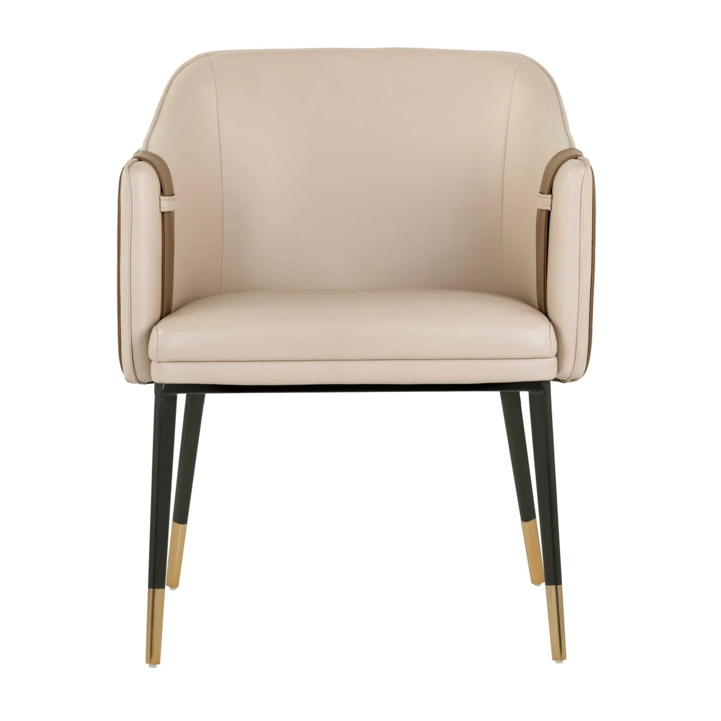 Luxury Upholstered Modern Dining Armchair European Style for Villa