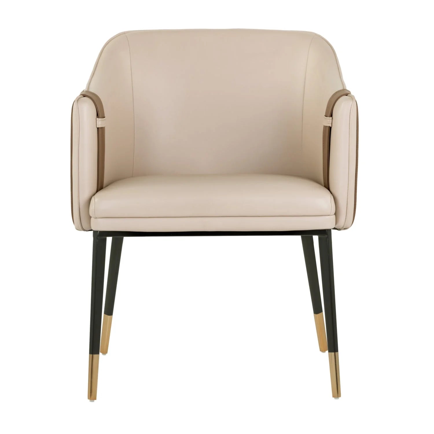 Luxury Upholstered Modern Dining Armchair European Style for Villa