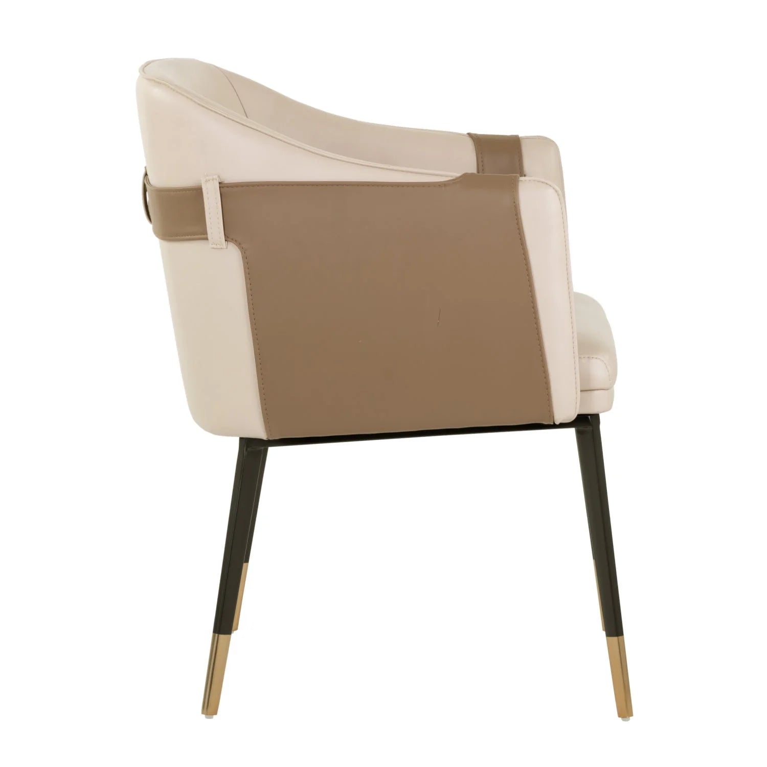 Luxury Upholstered Modern Dining Armchair European Style for Villa