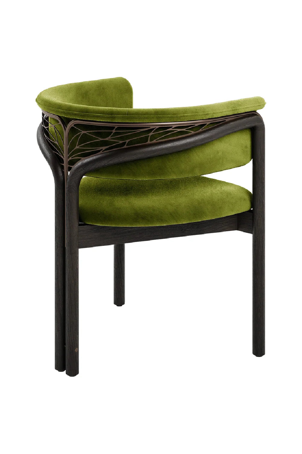 Luxury Upholstered Modern Dining Armchair European Style for Villa