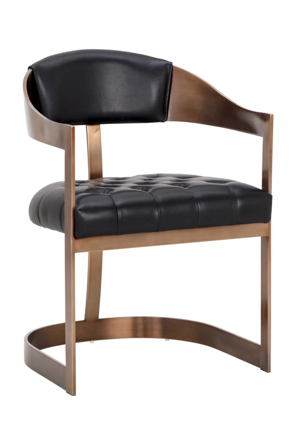 Luxury Upholstered Modern Dining Armchair European Style for Villa