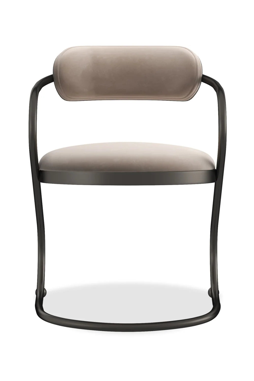 Luxury Upholstered Modern Dining Armchair European Style for Villa
