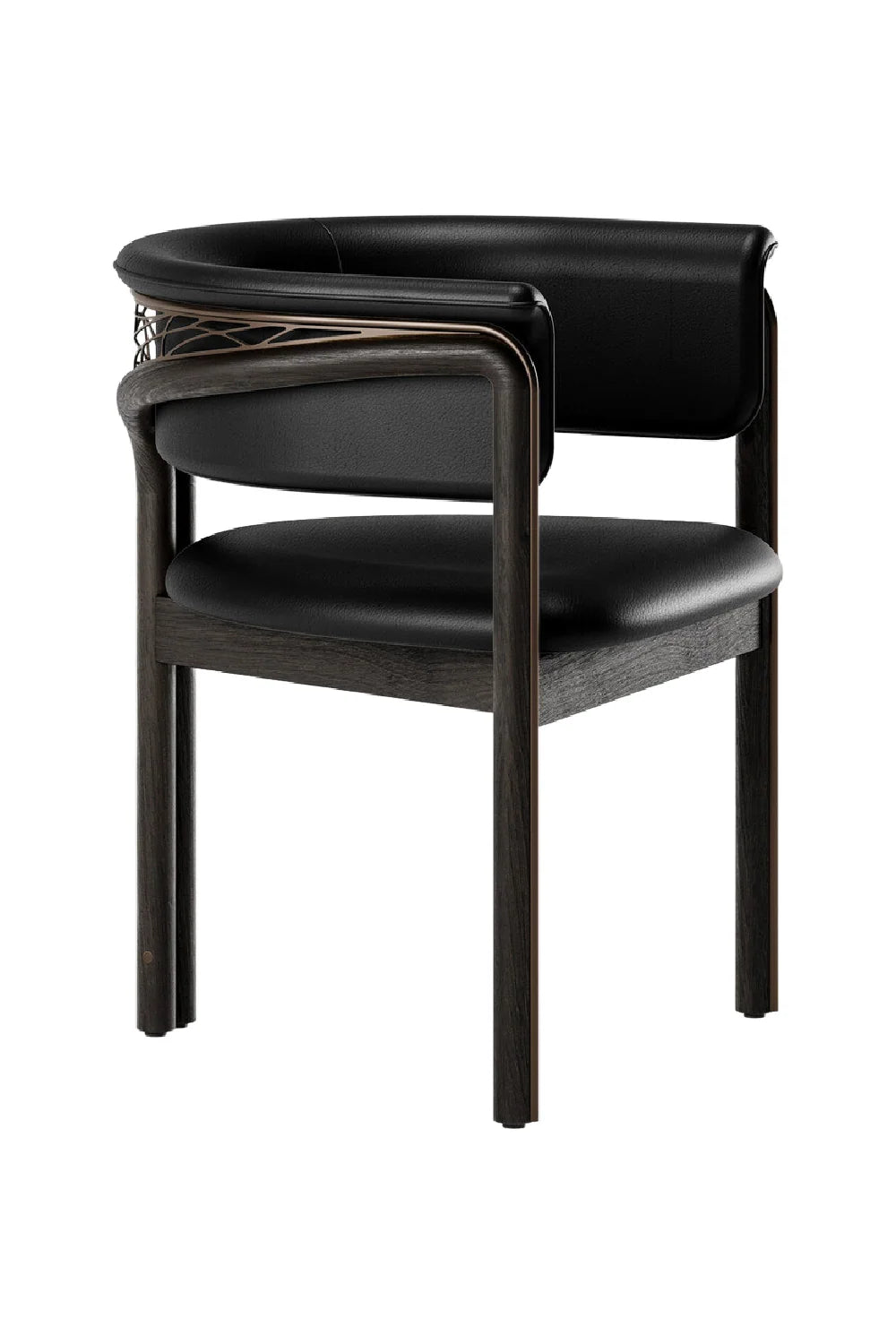 Luxury Upholstered Modern Dining Armchair European Style for Villa