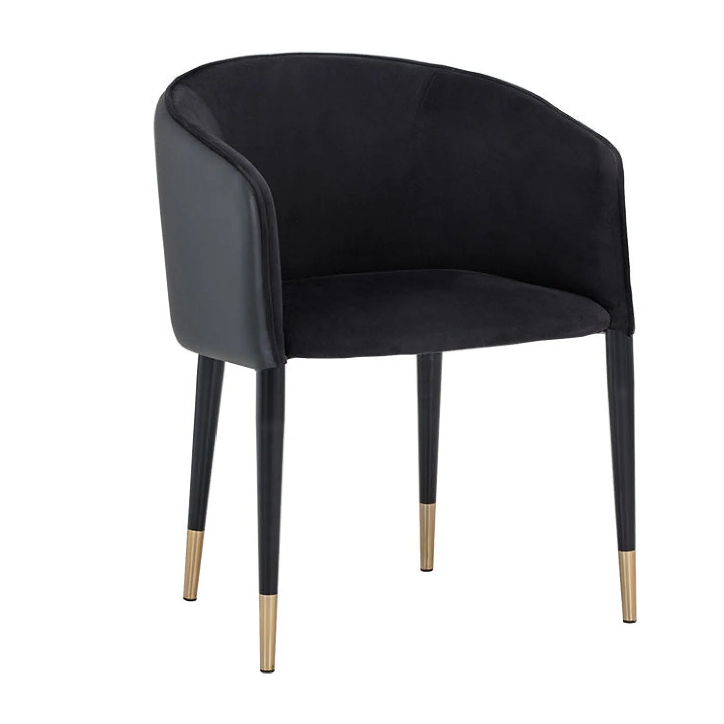 Luxury Upholstered Modern Dining Armchair European Style for Villa