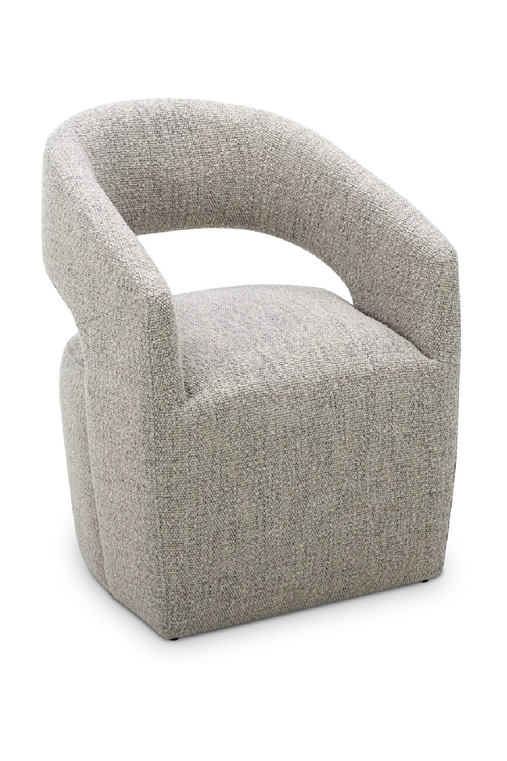 Luxury Upholstered Modern Dining Armchair European Style for Villa