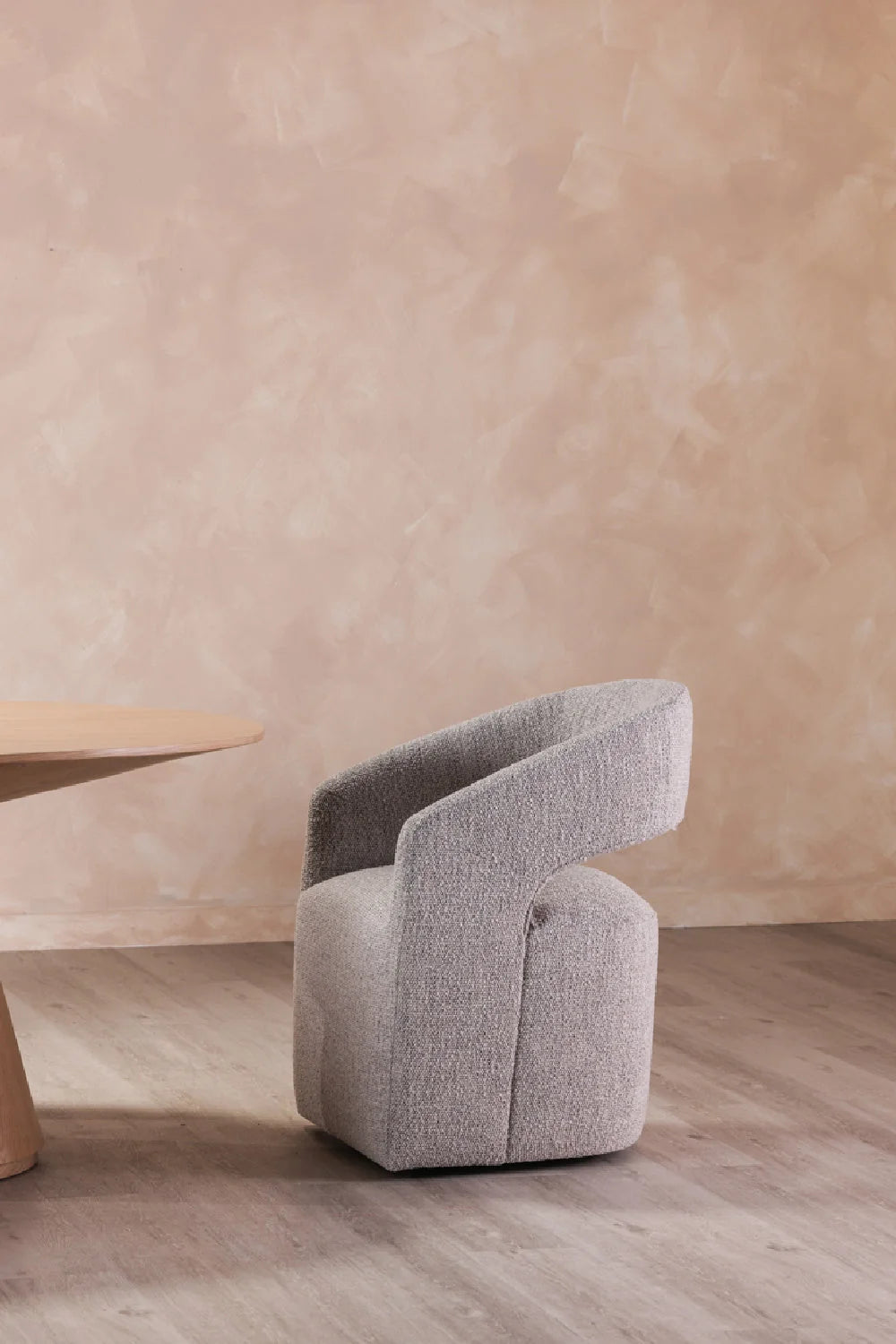 Luxury Upholstered Modern Dining Armchair European Style for Villa