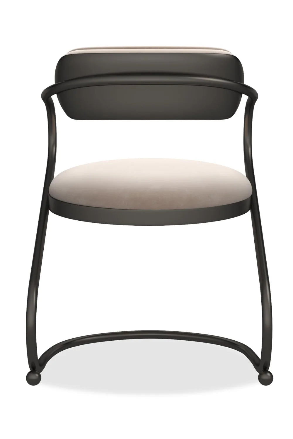 Luxury Upholstered Modern Dining Armchair European Style for Villa
