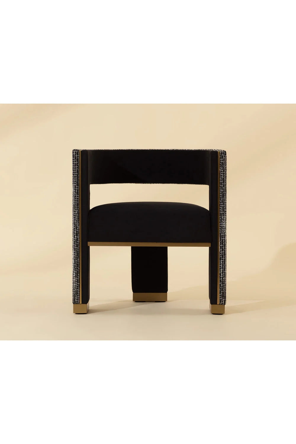 Luxury Upholstered Modern Dining Armchair European Style for Villa