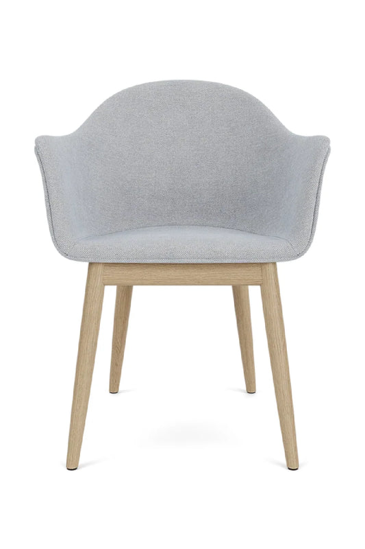 Luxury Upholstered Modern Dining Armchair European Style for Villa
