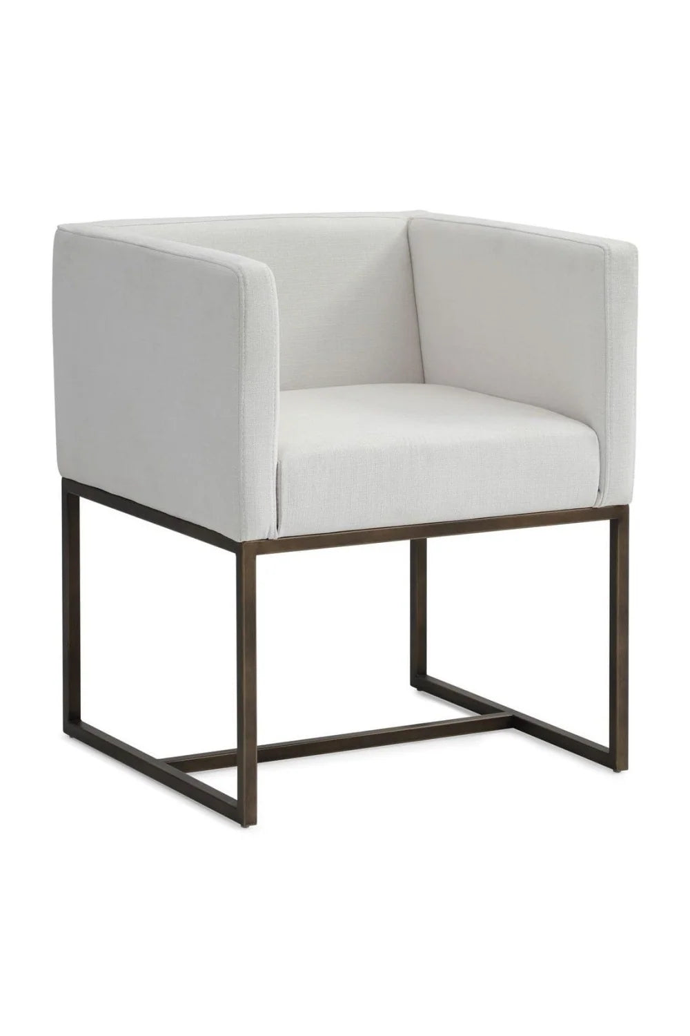 Luxury Upholstered Modern Dining Armchair European Style for Villa