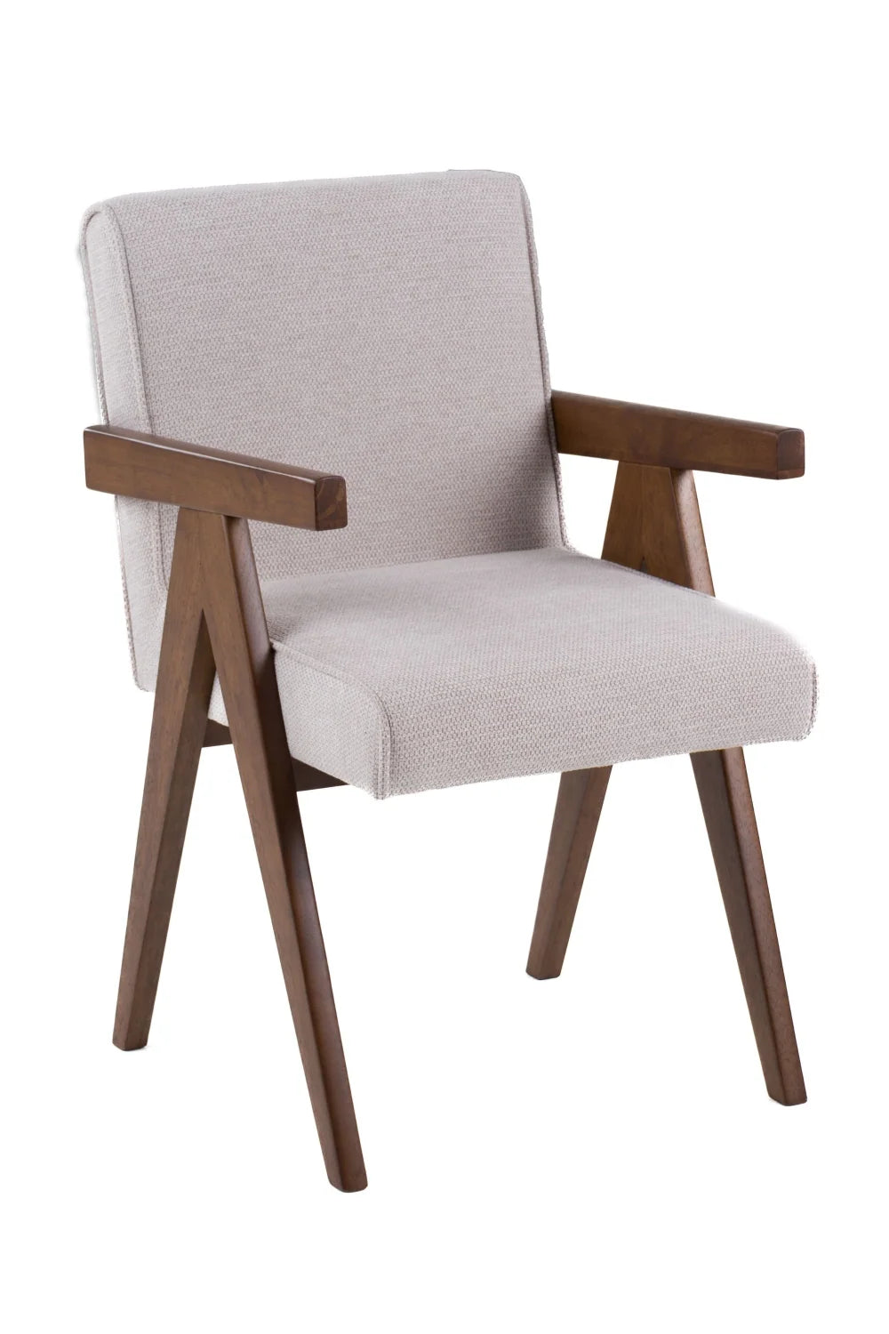 Luxury Upholstered Modern Dining Armchair European Style for Villa
