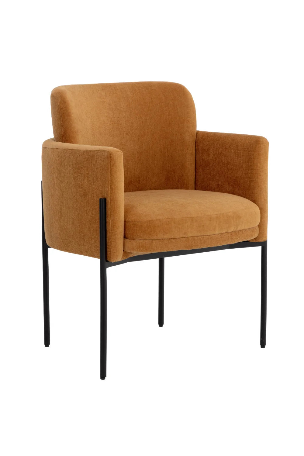 Luxury Upholstered Modern Dining Armchair European Style for Villa
