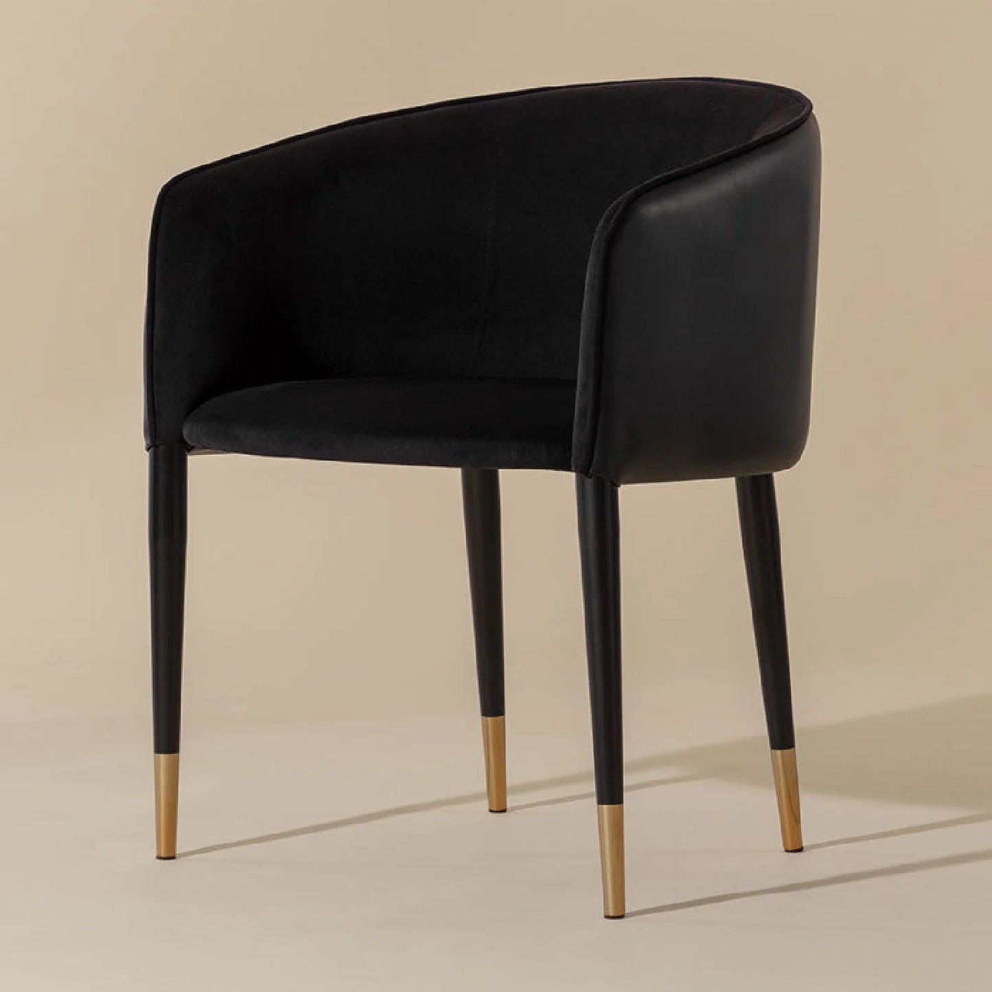 Luxury Upholstered Modern Dining Armchair European Style for Villa