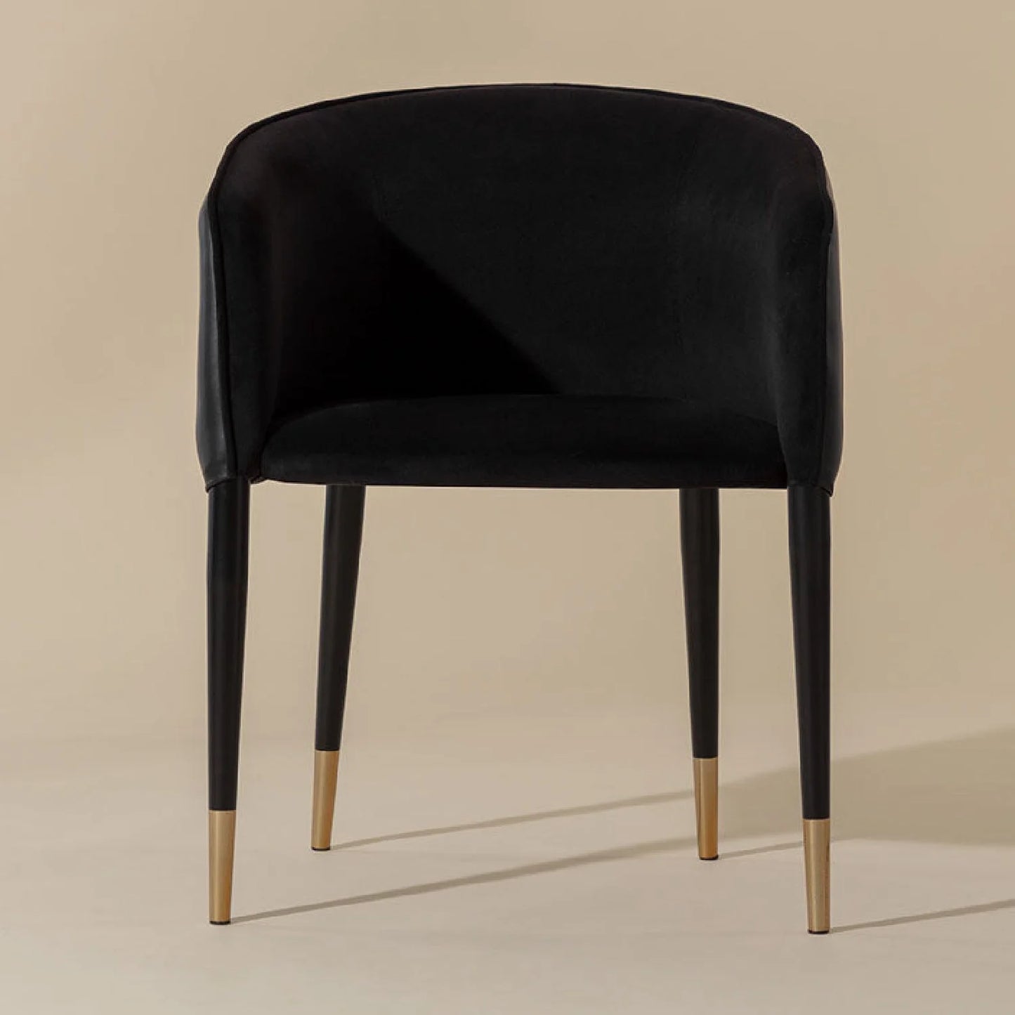 Luxury Upholstered Modern Dining Armchair European Style for Villa