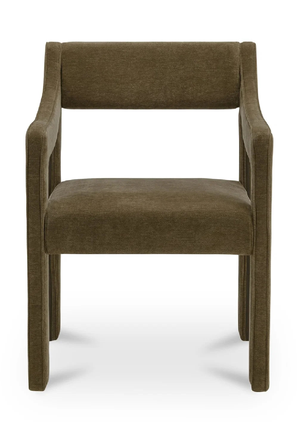 Luxury Upholstered Modern Dining Armchair European Style for Villa