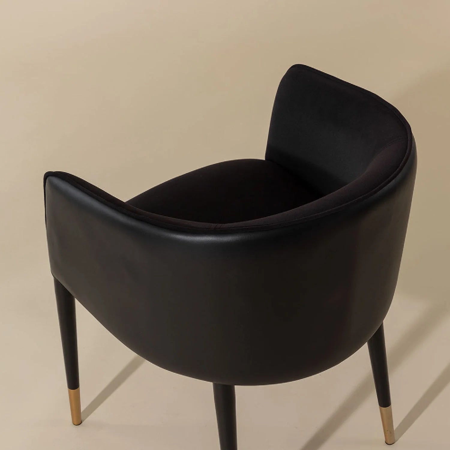 Luxury Upholstered Modern Dining Armchair European Style for Villa