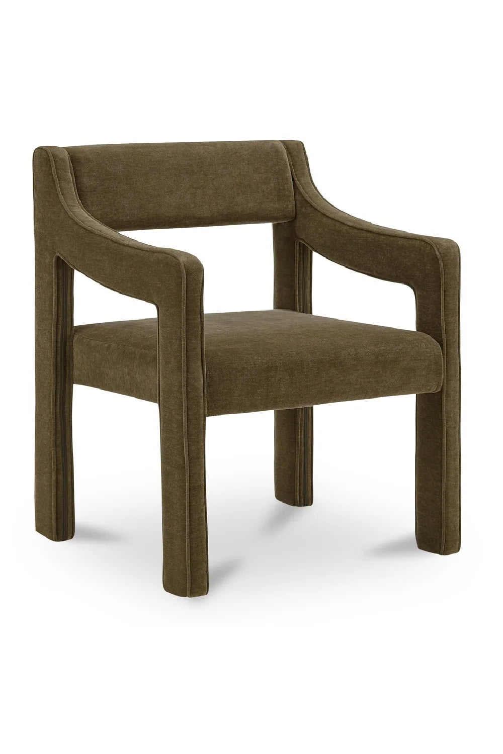 Luxury Upholstered Modern Dining Armchair European Style for Villa