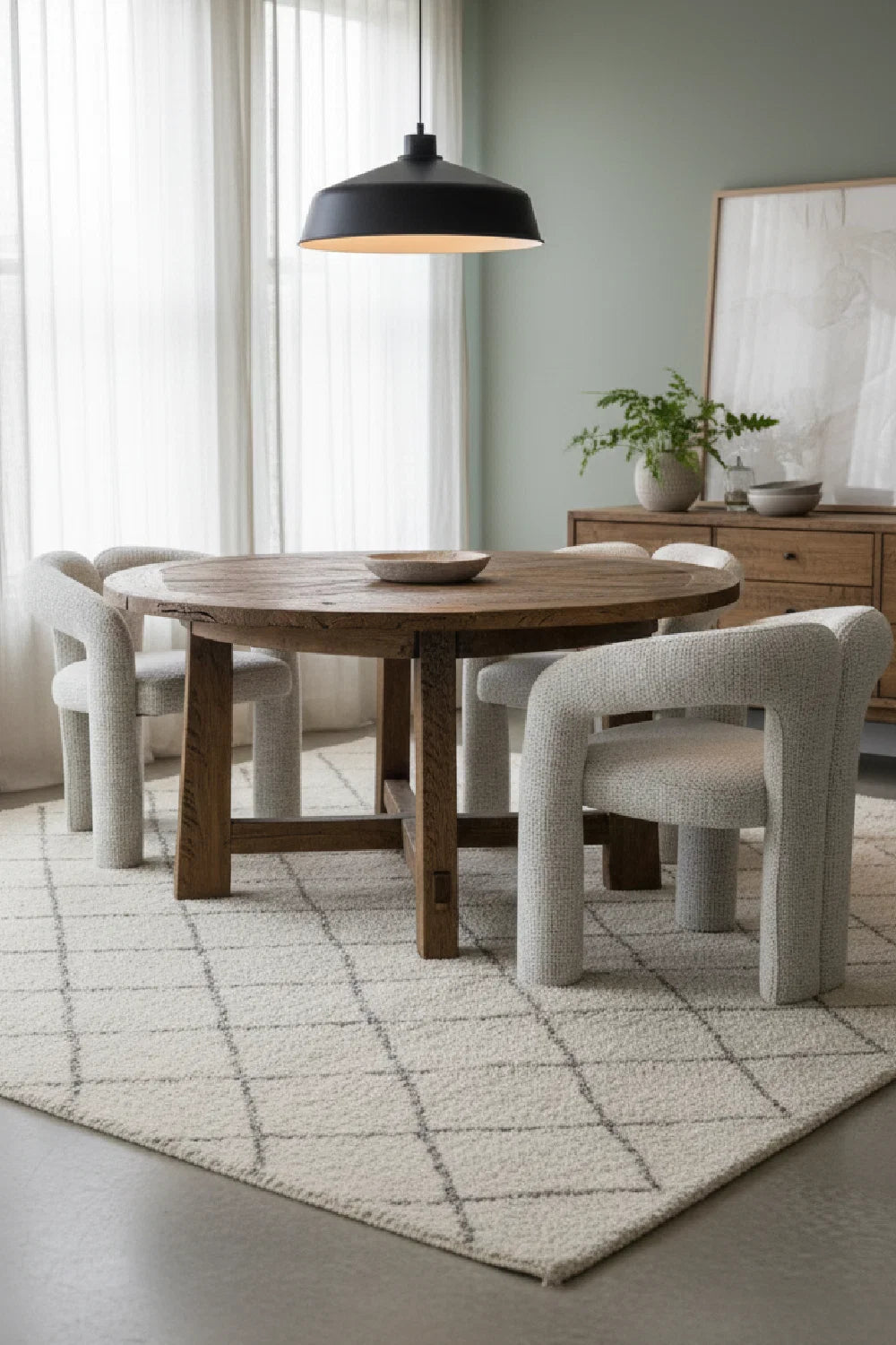 Luxury Upholstered Modern Dining Armchair European Style for Villa