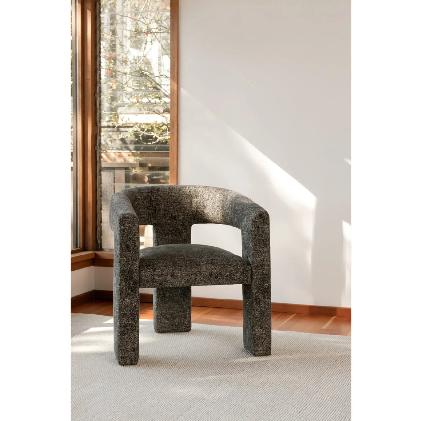 Luxury Upholstered Modern Dining Armchair European Style for Villa
