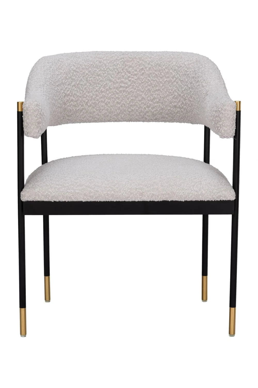 Luxury Upholstered Modern Dining Armchair European Style for Villa