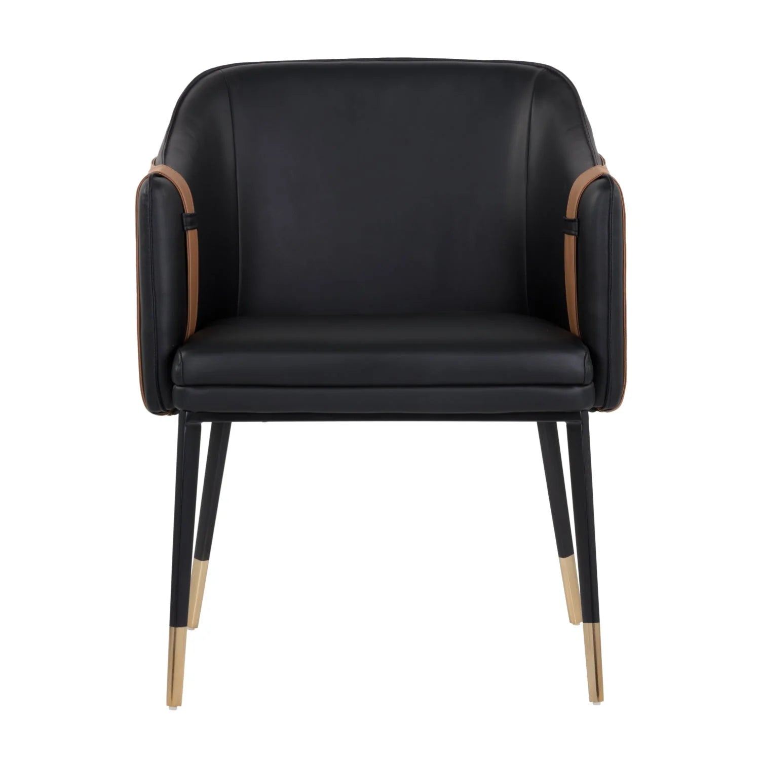 Luxury Upholstered Modern Dining Armchair European Style for Villa