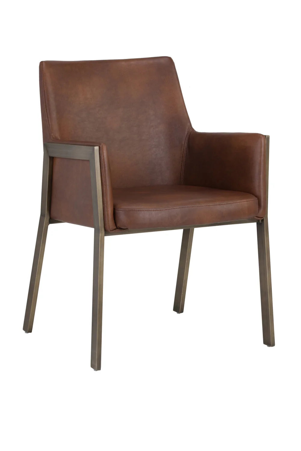 Luxury Upholstered Modern Dining Armchair European Style for Villa
